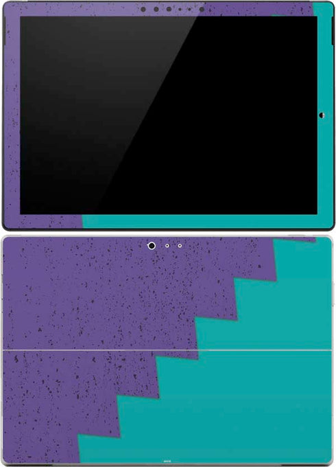 Purple Turquoise Zig Zag Surface Pro 4 Skin